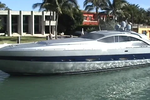 Beautiful Yatch Stock Footage 668656