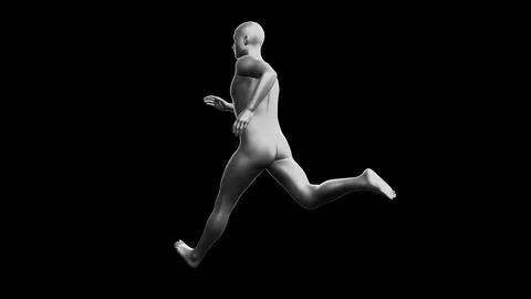 Beautiful young man posing, isolated on black background. 3d illustration (.. Stock Illustration