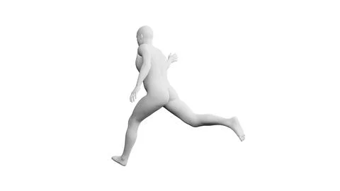 Beautiful young man posing, isolated on white background. 3d illustration (.. Stock Illustration