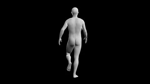Beautiful young man posing, isolated on black background. 3d illustration (.. Stock Illustration