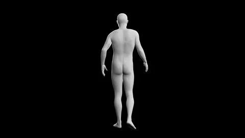 Beautiful young man posing, isolated on black background. 3d illustration (.. Stock Illustration
