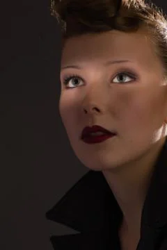 Beautiful young model Stockfoto's