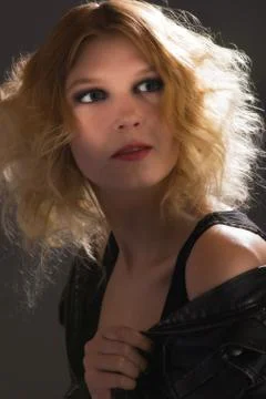 Beautiful young model Foto stock