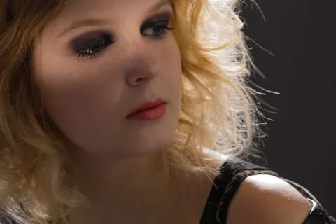 Beautiful young model Stockfoto's