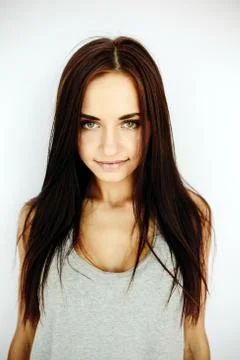 Beautiful young model posing Foto stock