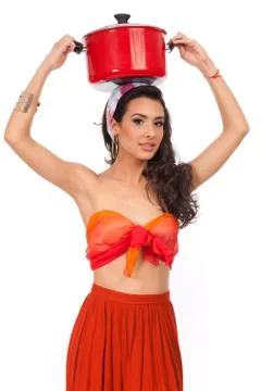 Beautiful young woman Stock-Fotos