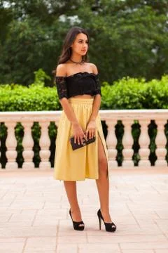 Beautiful young woman Stock Photos