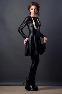 Beautiful young woman Stock Photos