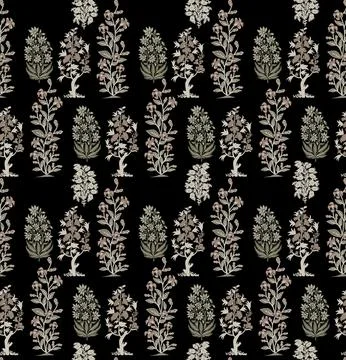 Beautiful,Allover,Pattern,Illustration,For,Digital,Printing,Frames,And,Textil Stock Illustration