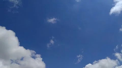 Beautifull blue sky background Stock Footage 273759108