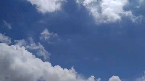 Beautifull blue sky background Stock Footage 273859458