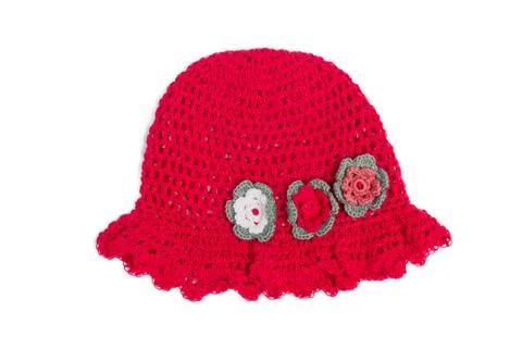 Beautifull red hat Stock Photos