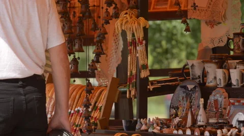 Beautifull souvenirs Stock Footage 62270762