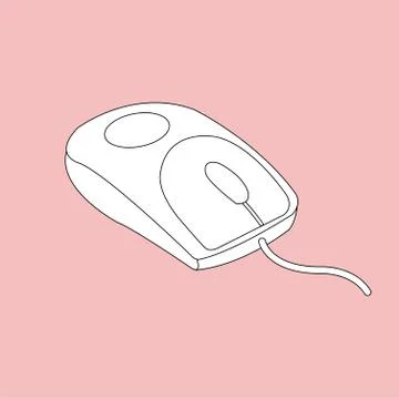 Beautifully designed computer mice Stock Illustration