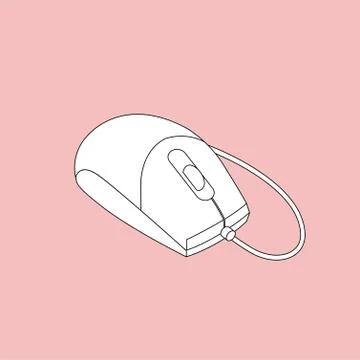 Beautifully designed computer mice Stock Illustration