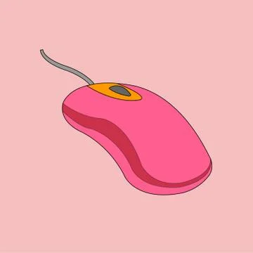 Beautifully designed computer mice Stock Illustration