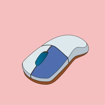 Beautifully designed computer mice Stock Illustration