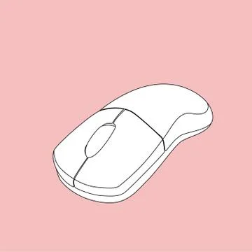 Beautifully designed computer mice Stock Illustration