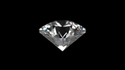 Beautifully sparkling rotating diamond facets. Cyclic abstract background. Stock Footage 315315202