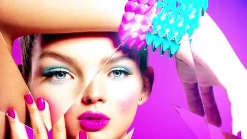 Beauty Aesthetic concept  Slide Show Stock After Effects
