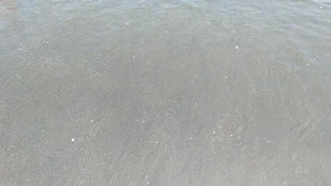 The beauty of the beach waves Stock Footage 240898944