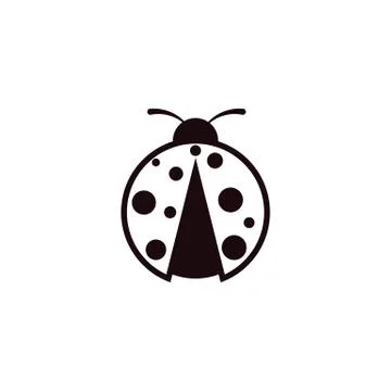 Beauty bug vector illustration icon Illustrazione stock