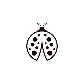 Beauty bug vector illustration icon Stock Illustration