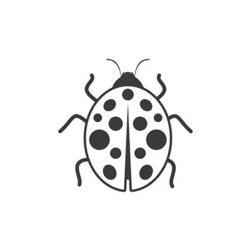 Beauty bug vector illustration icon Stockillustratie