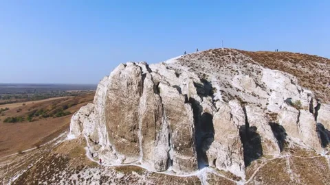 Beauty of chalk cliffs Stock Footage 141393905