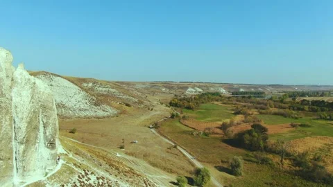 Beauty of chalk cliffs Stock Footage 141394281
