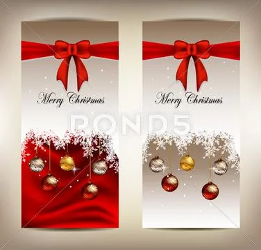 Beauty christmas card background Stock Illustration