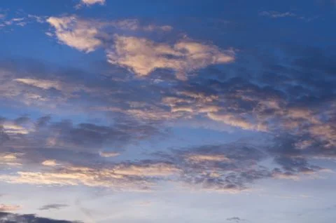 Beauty cloud scape Stock Photos