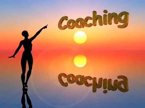 Beauty Coaching Illustrazione stock