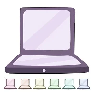 Beauty compact mirror vector cartoon graphic Stock Illustration