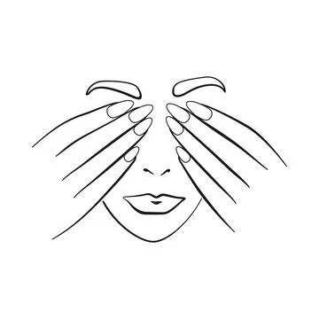 Beauty Concept Vector Stock Illustration