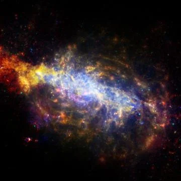 Beauty of deep space. Elements of this image furnished by NASA Stockillustratie