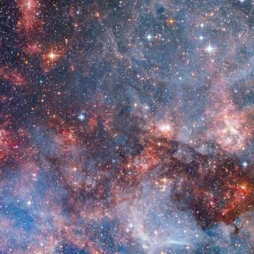 Beauty of deep space. Elements of this image furnished by NASA Stockillustratie