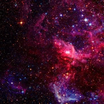 Beauty of deep space. Elements of this image furnished by NASA Illustrazione stock