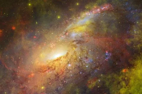 Beauty of deep space. Elements of this image furnished by NASA Stockillustratie