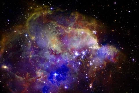 Beauty of deep space. Elements of this image furnished by NASA Stockillustratie