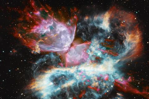 Beauty of deep space. Elements of this image furnished by NASA Stockillustratie