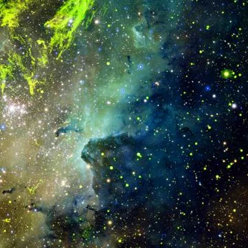 Beauty of deep space. Elements of this image furnished by NASA Foto stock