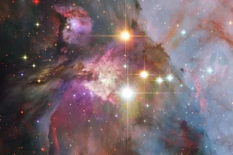 Beauty of deep space. Elements of this image furnished by NASA Stockfoto's