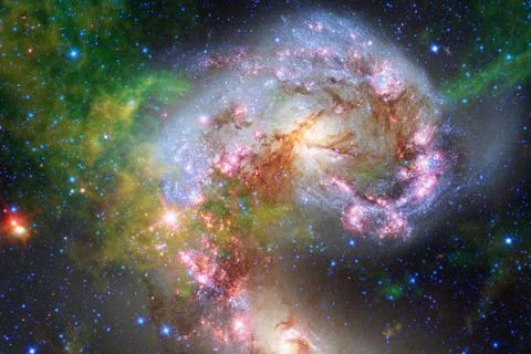 Beauty of deep space. Elements of this image furnished by NASA 스톡 사진