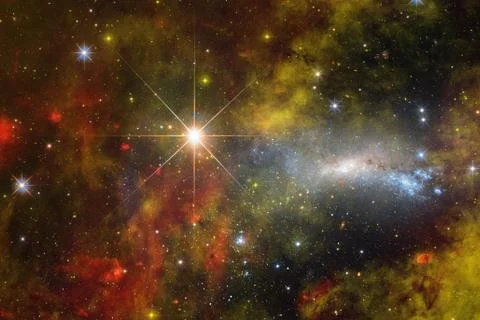 Beauty of deep space. Elements of this image furnished by NASA 写真素材