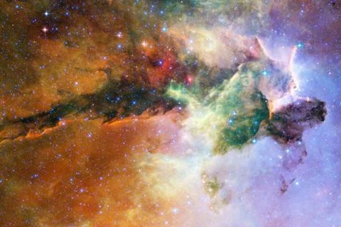 Beauty of deep space. Elements of this image furnished by NASA 库存照片