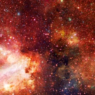 Beauty of deep space. Elements of this image furnished by NASA Foto stock