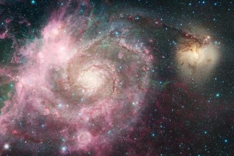 Beauty of deep space. Elements of this image furnished by NASA Stockfoto's
