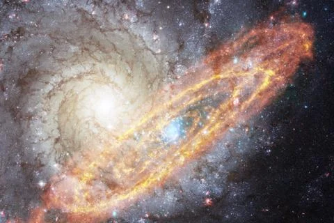 Beauty of deep space. Elements of this image furnished by NASA Foto stock