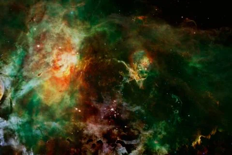 Beauty of endless cosmos. Elements of this image furnished by NASA Stock Illustration